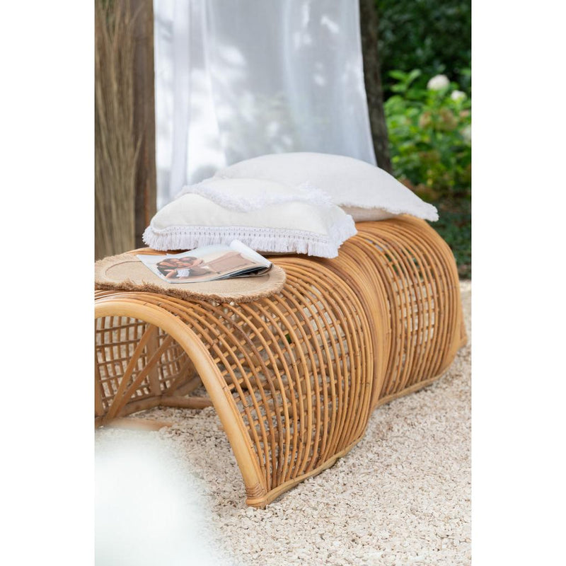 3-zitsbank Naturel Ijzer 69x191 cm-3-Zitsbanken-J-Line