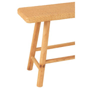 3-zitsbank Naturel Mdf Rechthoekig 30x92 cm-3-Zitsbanken-J-Line