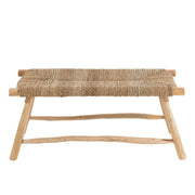3-zitsbank Naturel Teakhout 44x100 cm-3-Zitsbanken-J-Line