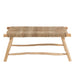3-zitsbank Naturel Teakhout 44x100 cm-3-Zitsbanken-J-Line