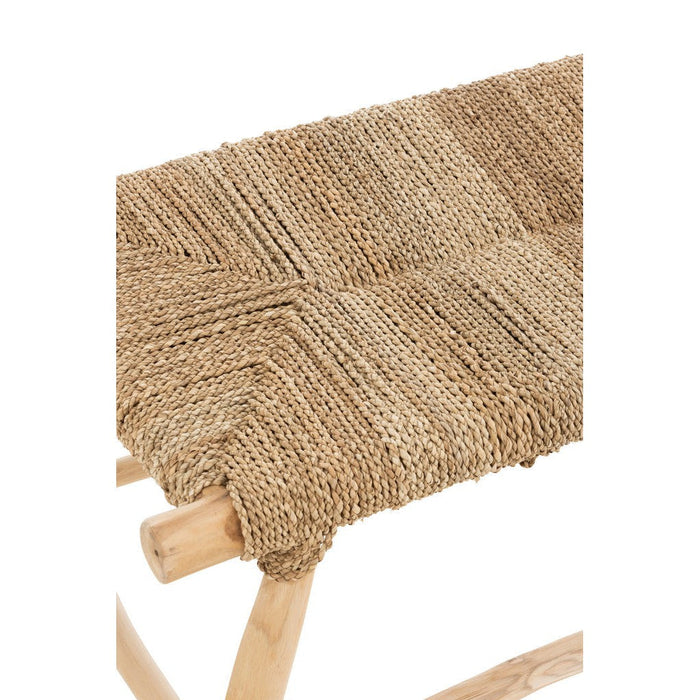 3-zitsbank Naturel Teakhout 44x100 cm-3-Zitsbanken-J-Line