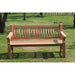 3-zitsbank Patrick Fat Teakhout Naturel hout 166x50 cm-3-Zitsbanken-Livingfurn
