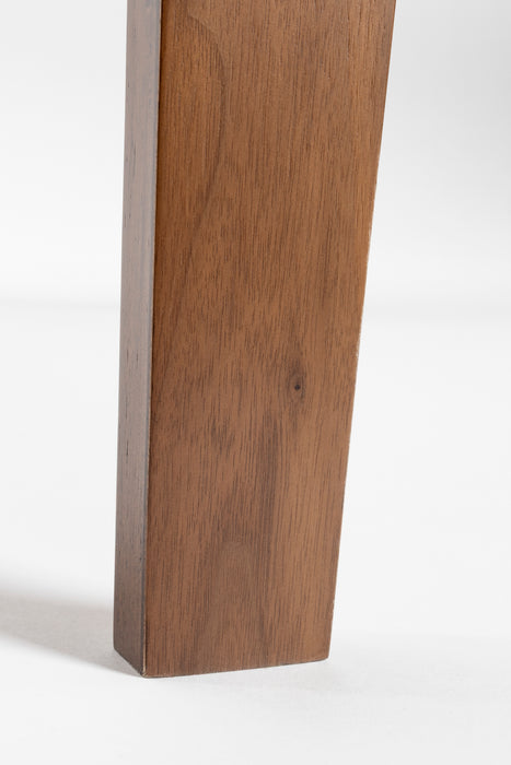 Eettafel Table Walnut veneer, Rubber wood Bruin 90x160, sfeerbeeld 2