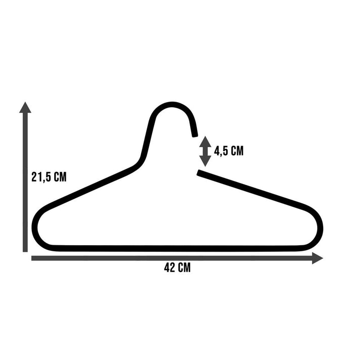 5x VICTORIE Kledinghangers - Goud Spinder Design-Kledinghangers-Spinder