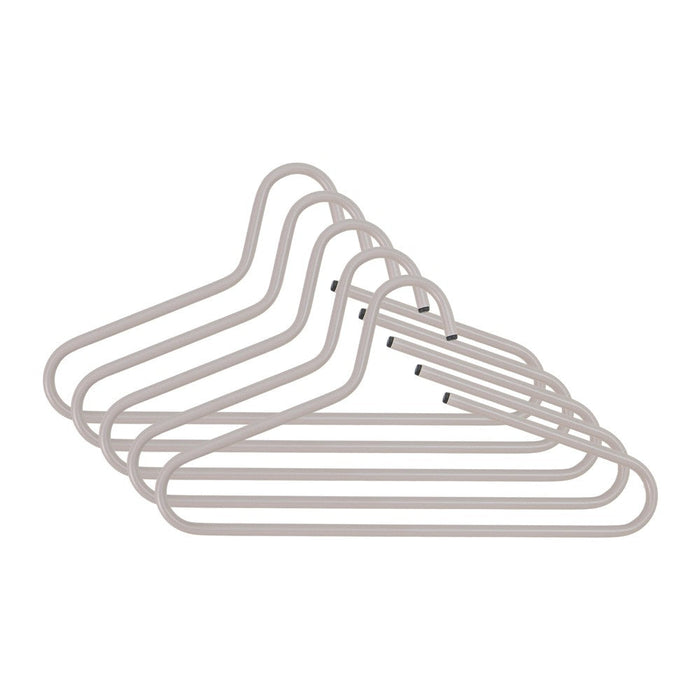 5x VICTORIE Kledinghangers - Silky Taupe Spinder Design-Kledinghangers-Spinder