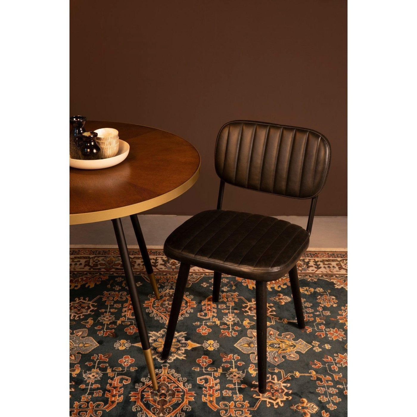 8820203028767-8-Chair-Jake-Worn-Black-Dining-Chairs-Creating-Home-8