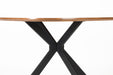 Eettafel Chase Table MDF, Metaal Beige 110x110, sfeerbeeld 6