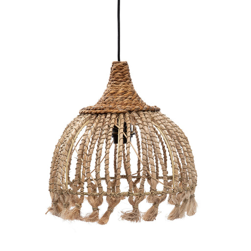 Abaca Tassel Hanglamp - Naturel - S-Hanglampen-Bazar Bizar