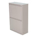 Afvalemmers GIGI 4 Staal Silky Taupe 60x25x92cm Spinder Design-Opbergdozen en manden-Spinder