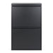Afvalemmers GIGI 4 Staal Zwart 60x25x92cm Spinder Design-Afvalbakken-Spinder