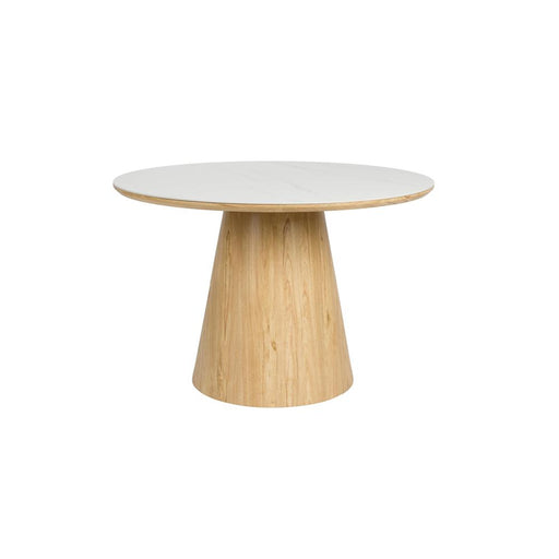 Almira Eettafel Rond Eiken-Eettafels-Creating Home