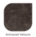 LABEL51 Barkruk Fer Antraciet Velours Gaslift 50x52x110 cm-Barkrukken-LABEL51