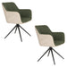 Armchair Daley Beige/Green-Fauteuils-Creating Home