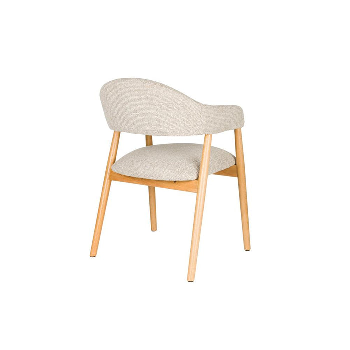 Armchair Indy Light Brown-Eetkamerstoelen-Creating Home