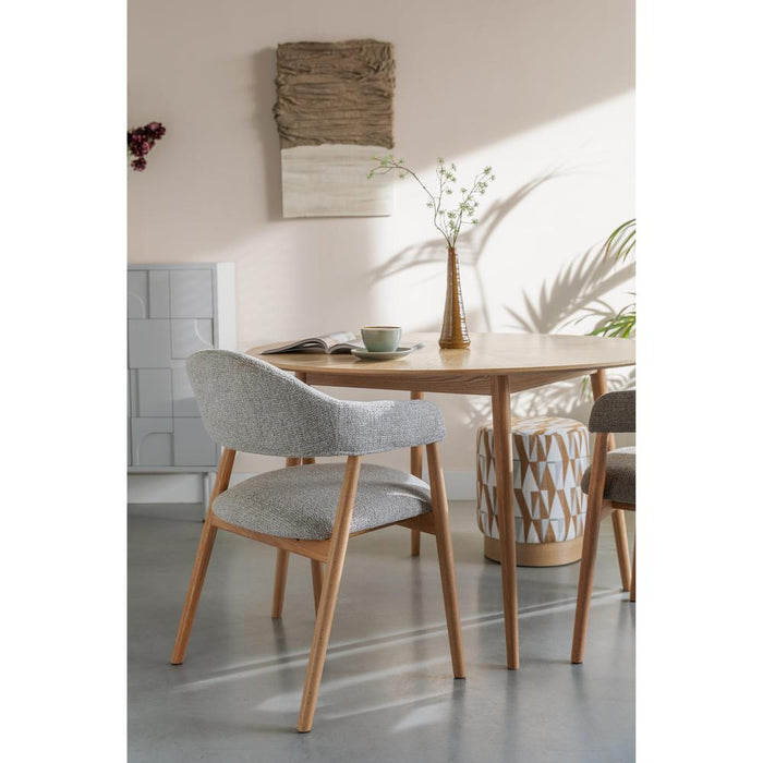 Armchair Indy Light Brown-Eetkamerstoelen-Creating Home