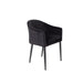 Armstoel Catelyn Black-Eetkamerstoelen-Creating Home