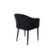 Armstoel Catelyn Black-Eetkamerstoelen-Creating Home