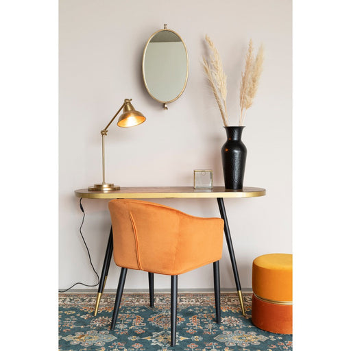 Armstoel Catelyn Orange-Eetkamerstoelen-Creating Home