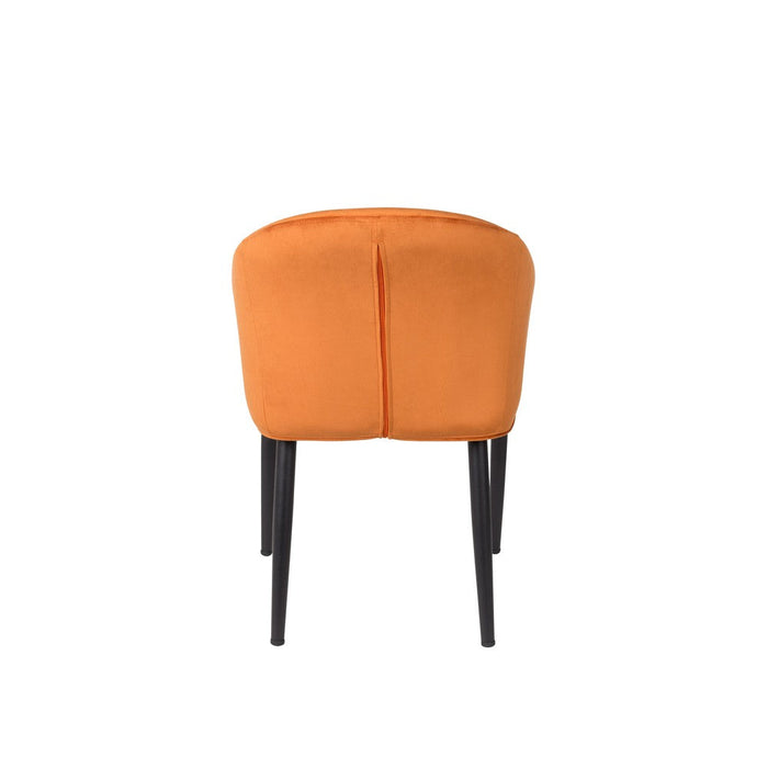 Armstoel Catelyn Orange-Eetkamerstoelen-Creating Home