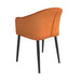 Armstoel Catelyn Orange-Eetkamerstoelen-Creating Home