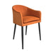 Armstoel Catelyn Orange-Eetkamerstoelen-Creating Home