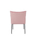 Armstoel Dion Velvet Pink-Eetkamerstoelen-Creating Home