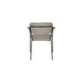 Armstoel Jolien Black/Grey Fr-Eetkamerstoelen-Creating Home