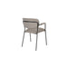 Armstoel Jolien Black/Grey Fr-Eetkamerstoelen-Creating Home