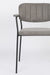 Armstoel Jolien gold/Dark Grey-Eetkamerstoelen-Creating Home