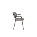 Armstoel Jolien gold/Dark Grey-Eetkamerstoelen-Creating Home
