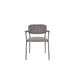 Armstoel Jolien gold/Dark Grey-Eetkamerstoelen-Creating Home
