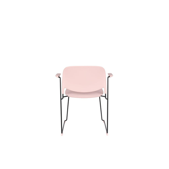 Armstoel Stacks Pink-Eetkamerstoelen-Creating Home