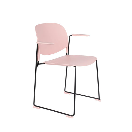 Armstoel Stacks Pink-Eetkamerstoelen-Creating Home