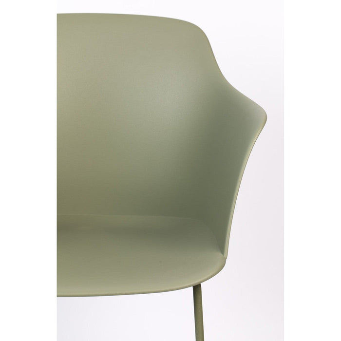 Armstoel Tango Green-Eetkamerstoelen-Creating Home