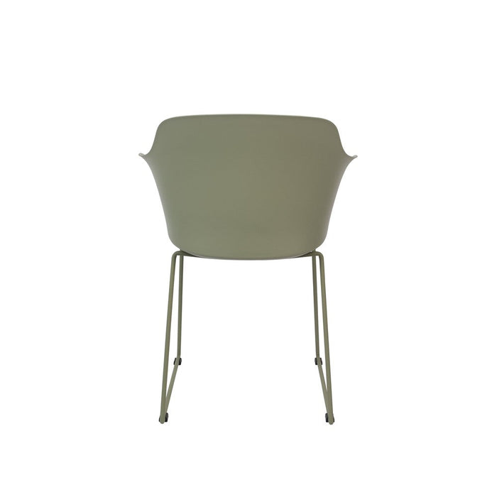 Armstoel Tango Green-Eetkamerstoelen-Creating Home