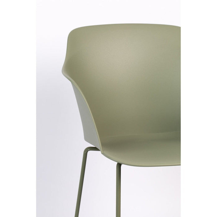 Armstoel Tango Green-Eetkamerstoelen-Creating Home