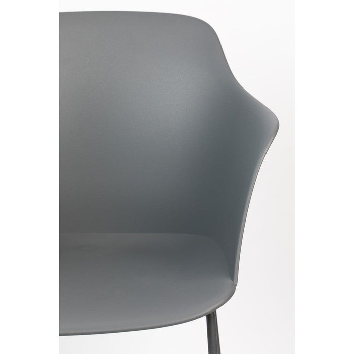 Armstoel Tango Grey-Eetkamerstoelen-Creating Home