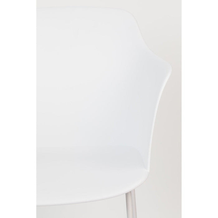 Armstoel Tango White-Eetkamerstoelen-Creating Home