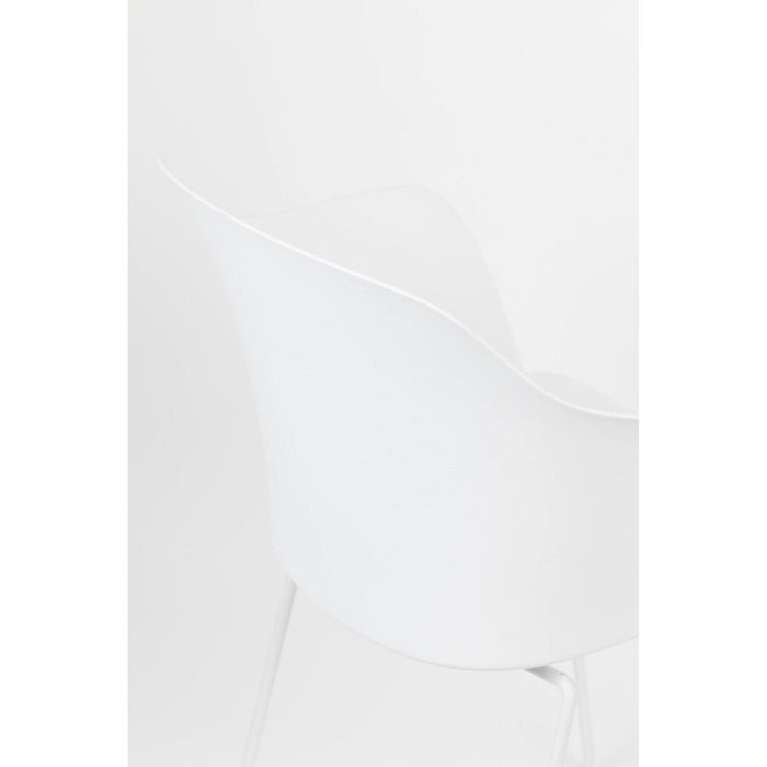 Armstoel Tango White-Eetkamerstoelen-Creating Home