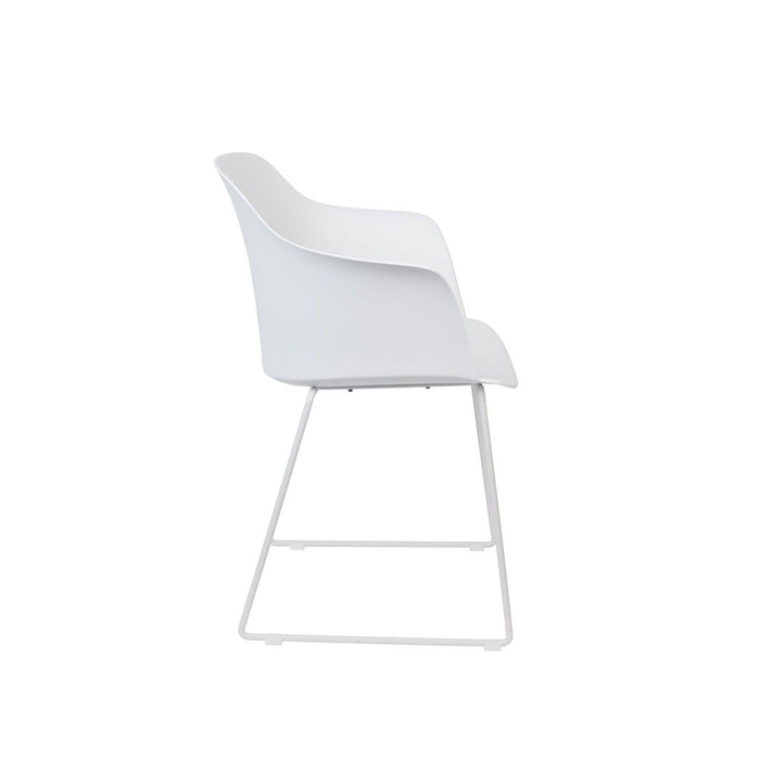 Armstoel Tango White-Eetkamerstoelen-Creating Home