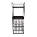 Arto wine rack dark grey base brown marble Grijs-Wijnrekken-PTMD