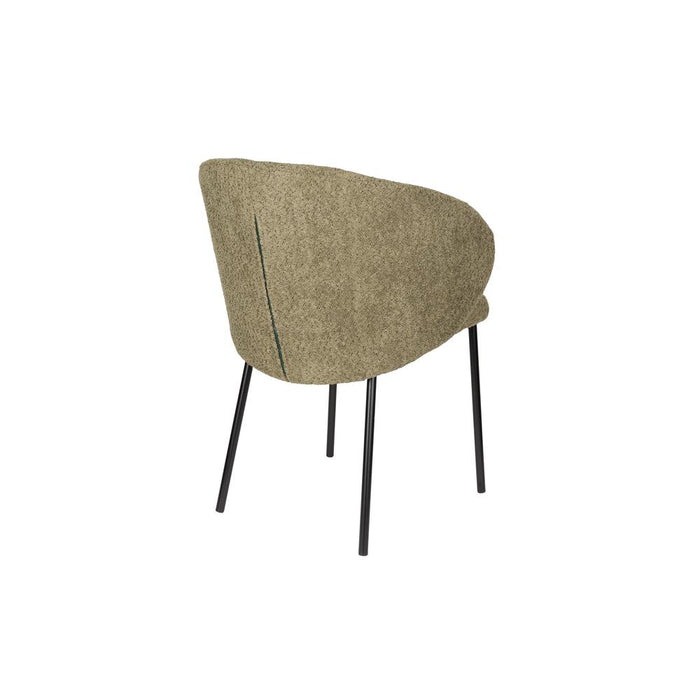 Ayle Stoel Moss Groen-Eetkamerstoelen-Creating Home