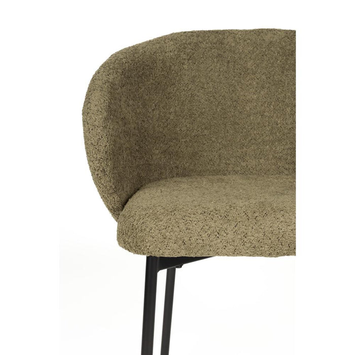 Ayle Stoel Moss Groen-Eetkamerstoelen-Creating Home