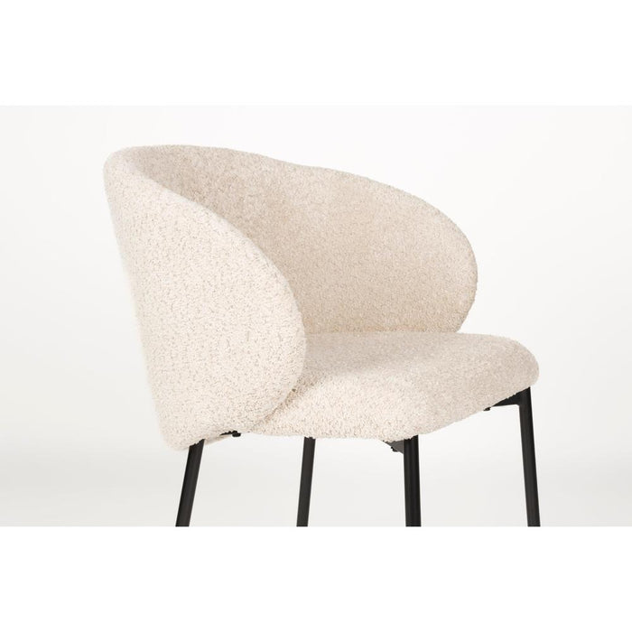 Ayle Stoel Off White-Eetkamerstoelen-Creating Home