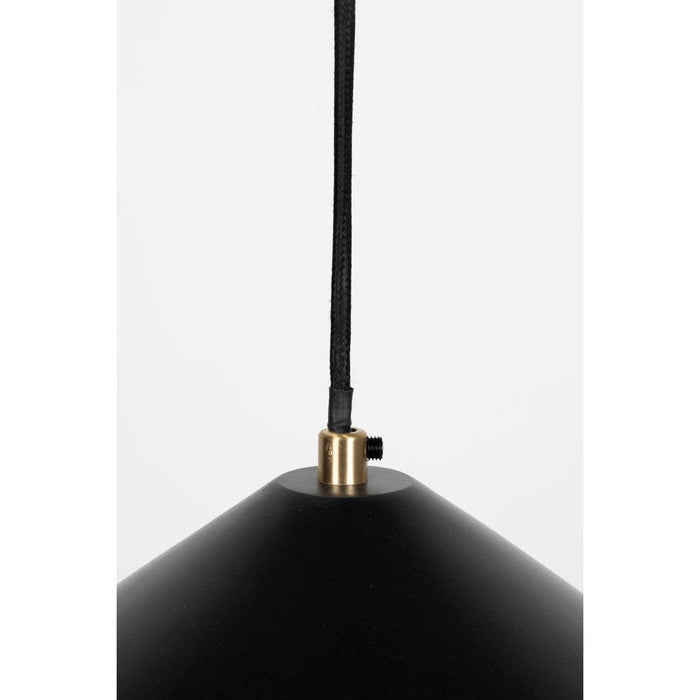 Aysa Hanglamp Breed Zwart-Hanglampen-Creating Home