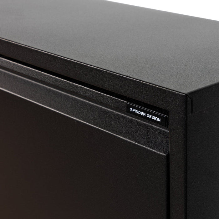 BILLY 1 MAXI Schoenenkast | Zwart | Staal Spinder Design-Schoenenrekken-Spinder