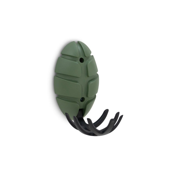 BUG Wandkapstok - Sage Green / Zwart-Kapstokken-Spinder