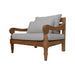 Bahama Lounge Stoel - 90x95x90 - Naturel - Schuim/Stof-Fauteuils-HSM Collection