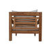 Bahama Lounge Stoel - 90x95x90 - Naturel - Schuim/Stof-Fauteuils-HSM Collection