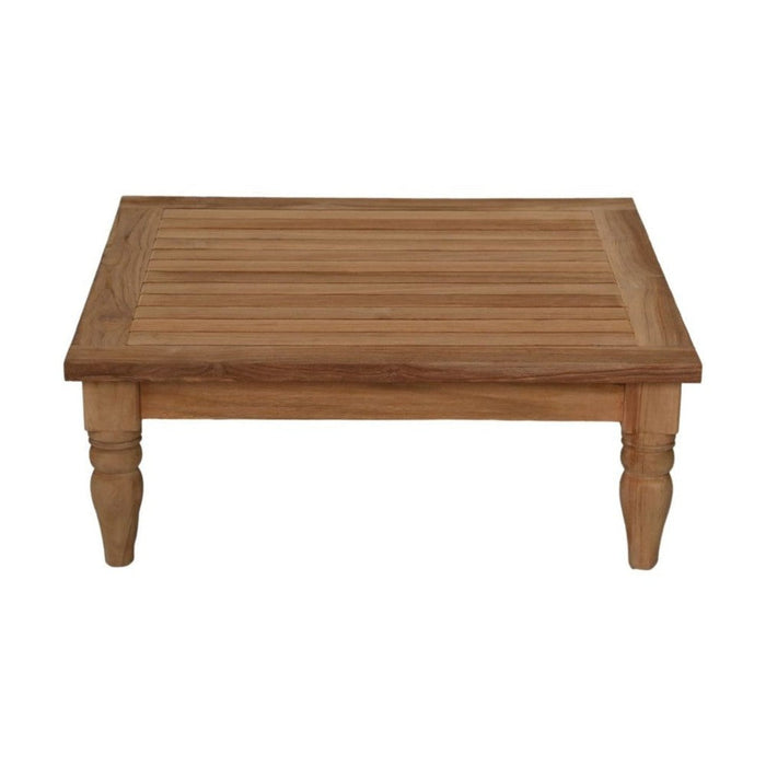 Bahama Salontafel - 80x80x30 - Naturel - Teak-Salontafels-HSM Collection